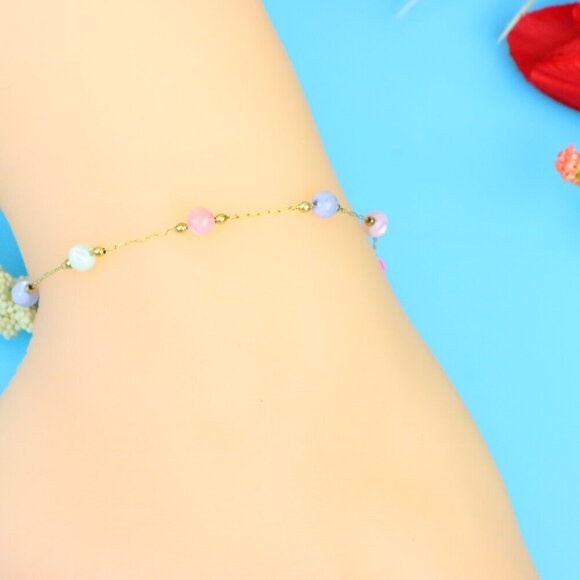 Elegant Handmade Anklet – Perfect for Women & Girls | Ideal Gift Option, DYC1169 - Picture 7 of 9